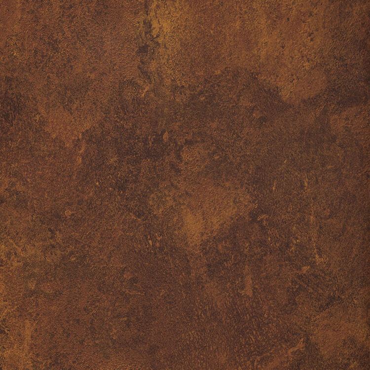 A textured background with a rust-like appearance in shades of dark brown and amber. The surface displays a mix of rough and smooth patches, giving it an aged and rugged look.