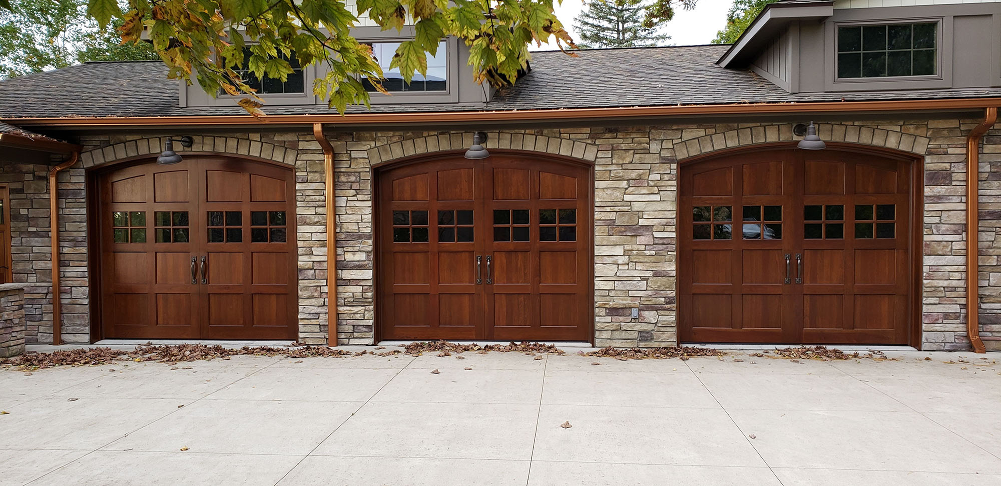 side swing garage doors